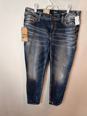 [NWT] Silver Jeans Co. Suki Mid/Super Skinny – Indigo (33x27)